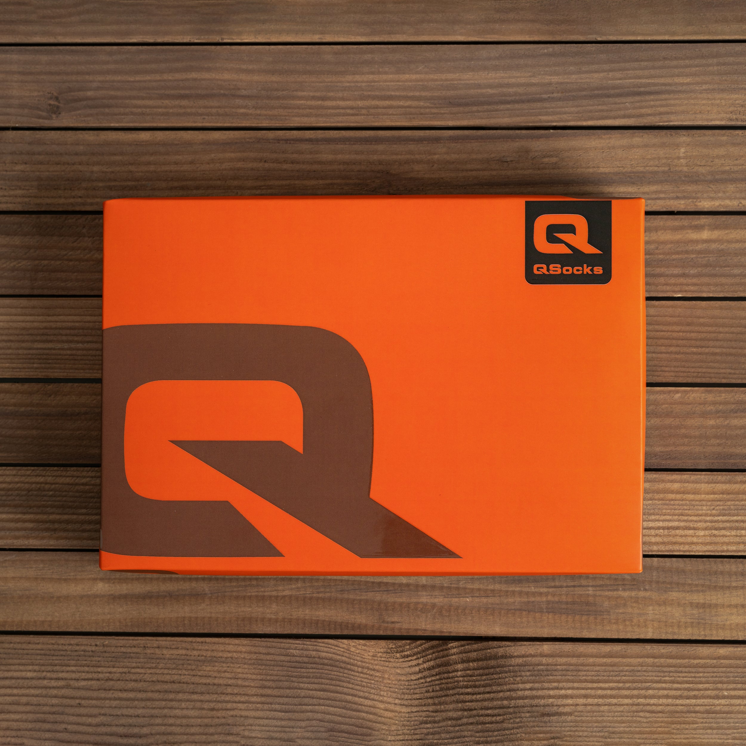 QSocks Socken Packung Orange